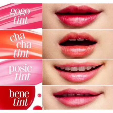 رژگونه و رژلب مایع ChaCha Tint بنفیت