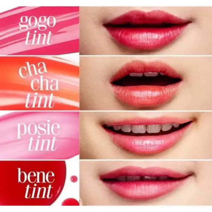 رژگونه و رژلب مایع ChaCha Tint بنفیت