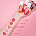 رژگونه و رژلب مایع ChaCha Tint بنفیت