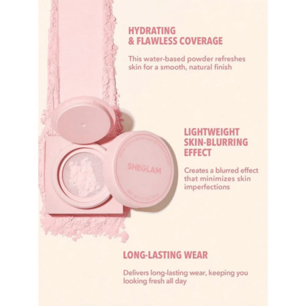 پودر فیکس شیگلم مدل Hydro-Touch Refreshing Setting Powder