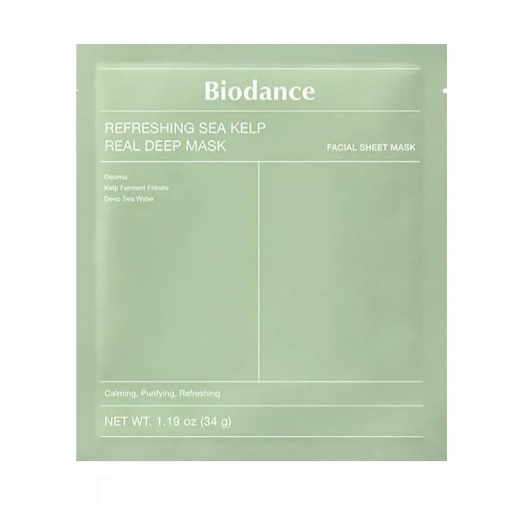 ماسک-ورقه-ای-بایودنس-جلبک-دریایی ماسک ورقه ای بایودنس جلبک دریایی